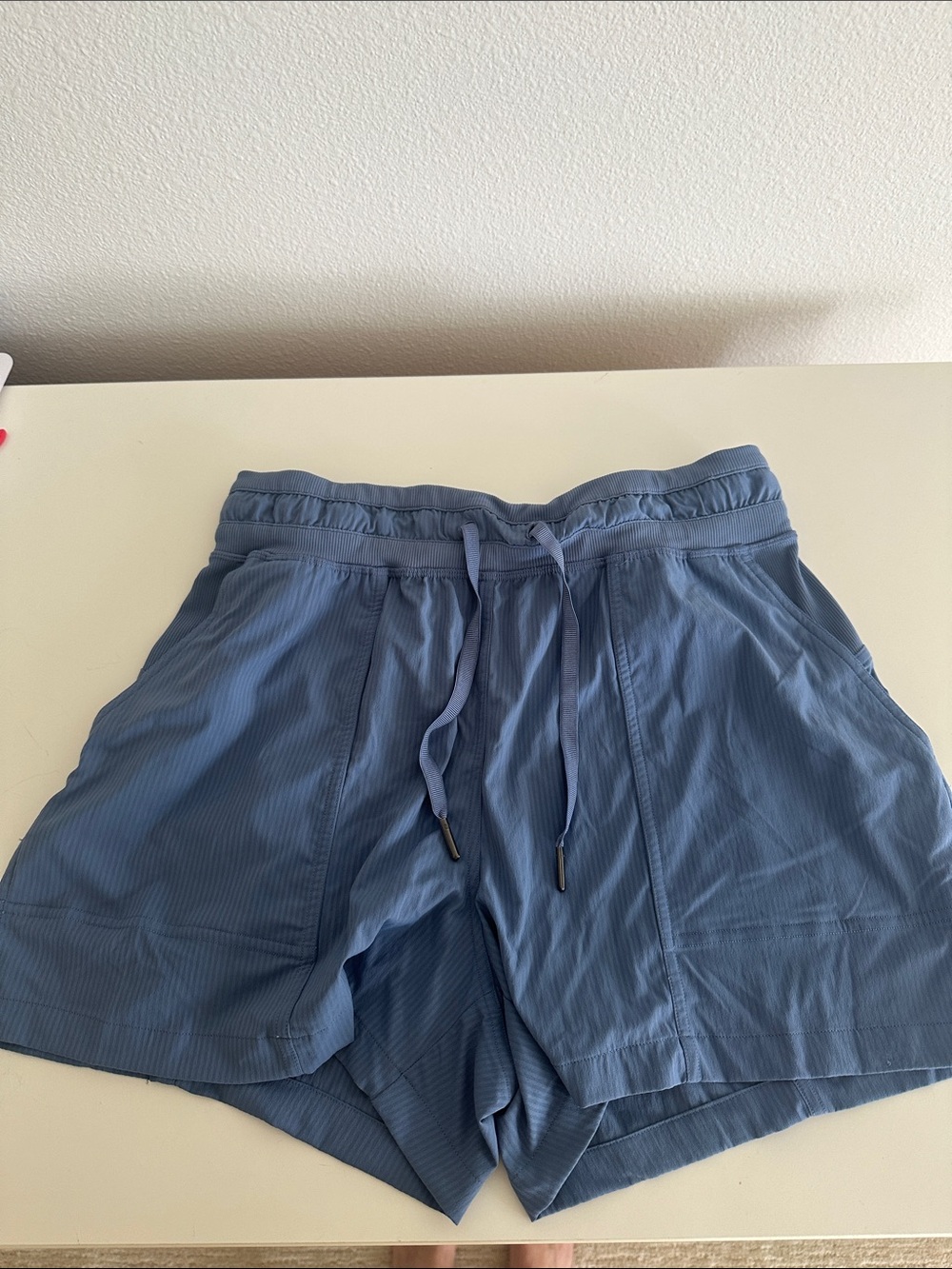 lululemon athletica Women's Drawstring Athletic Shorts - Slate Blue